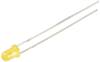 TRU COMPONENTS LED bedrahtet Orange Rund 3 mm 500 mcd 30 ° 12 mA 5 V