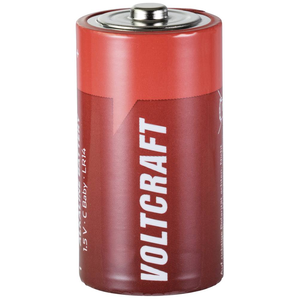 C batterij (baby) VOLTCRAFT Alkaline 1.5 V 8000 mAh 1 stuk(s)