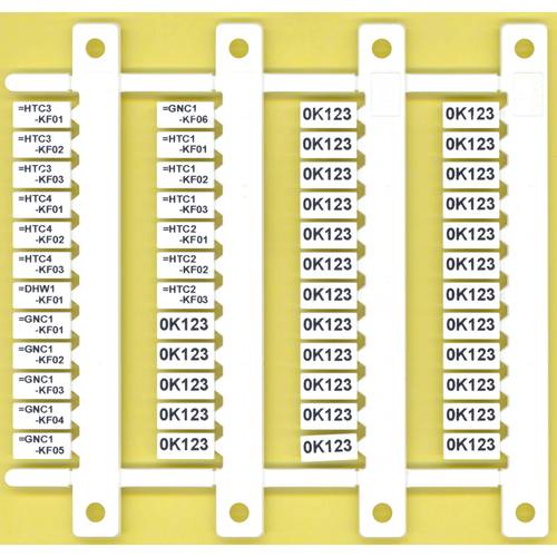 Finder 093.48 Beschriftungsschild 48 St.