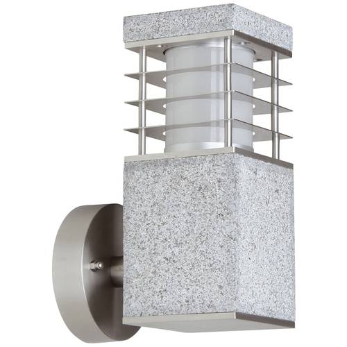 Heitronic 37281 La Mer Außenwandleuchte E27 Granit