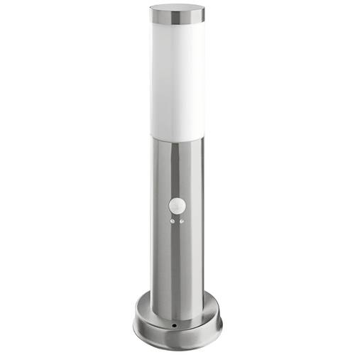 Heitronic 36640 Larisa Standleuchte mit Bewegungsmelder E27 Edelstahl