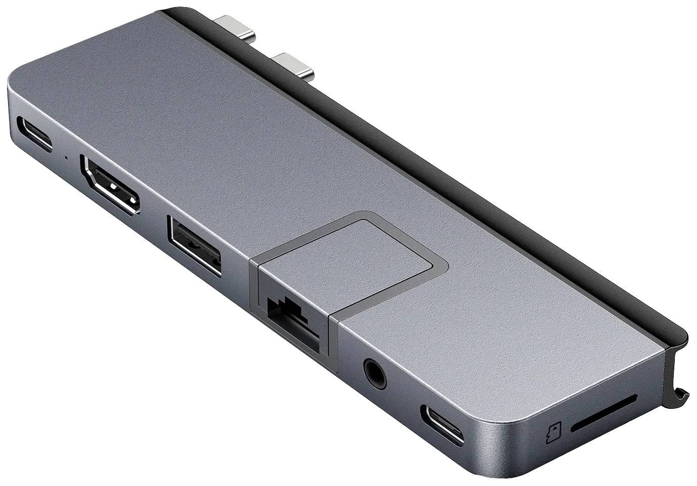 HYPER USB-C® Dockingstation HyperDrive DUO Pro Passend für Marke Dockingstations: Universal MacBook integrierter Kartenl