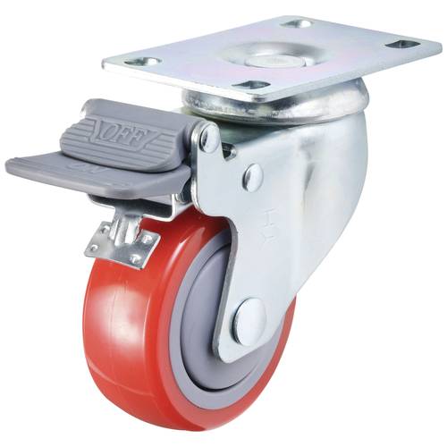Thumbnail - TOOLCRAFT TO-7935651 Schwerlast-Rad Rad-Durchmesser: 76 mm Tragfähigkeit (max.): 100 kg 1 St.