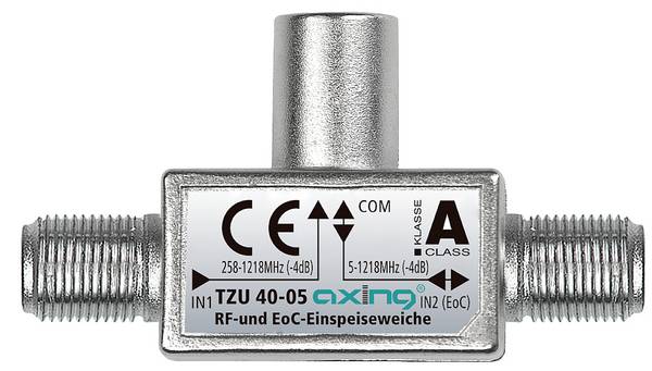 axing TZU 40-05 - RF- und EoC-Einspeiseweiche