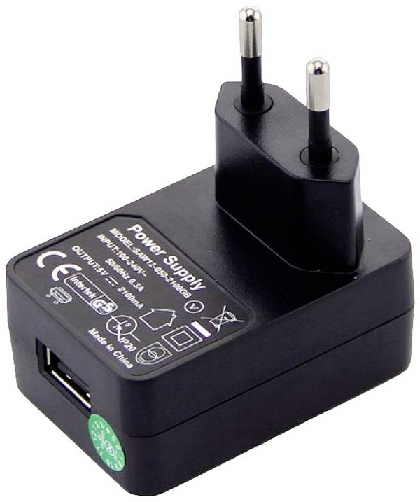 Zebra PWR-WUA5V12W0EU Scanner-Ladestation-Netzteil Schwarz