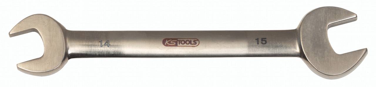 KS TOOLS TITANplus Doppel-Maulschlüssel, 14x15mm (965.0114)