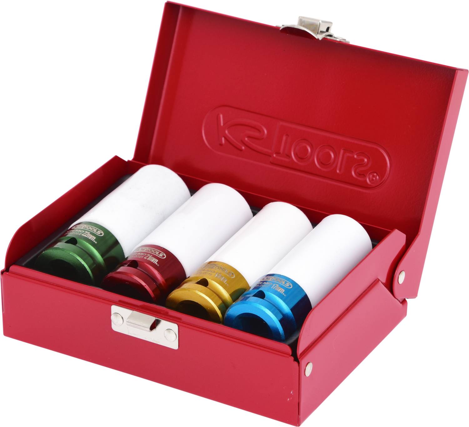 KS TOOLS 1/2 Alu-Felgen Kraft-Stecknuss-Satz, 4-tlg ( 515.1006 )