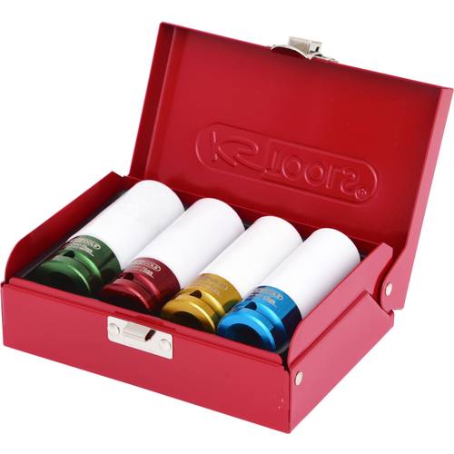 KS TOOLS 1/2 Alu-Felgen Kraft-Stecknuss-Satz, 4-tlg ( 515.1006 )