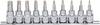 KS Tools 918.3939 Stecknuss-Set 3/8" (10 mm) 918.3939