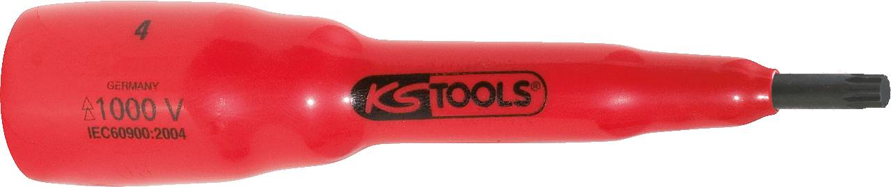 KS TOOLS 3/8\" Isolierte Bit-Stecknuss Vielzahn, M12 (117.3895)