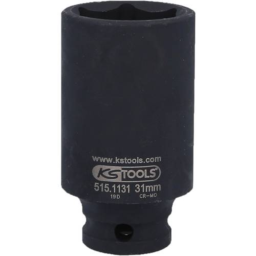 KS Tools 5151131 515.1131 Kraft-Steckschlüsseleinsatz 31 mm