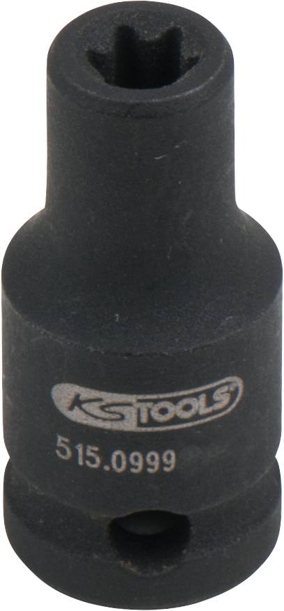 KS TOOLS 1/4\" TX-E-Kraft-Stecknuss, kurz, E5 (515.0999)