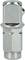 Metall Haken oder Verschluss mit Schraubgewinde. Verwendet für mechanische Verbindungen oder Befestigungen.