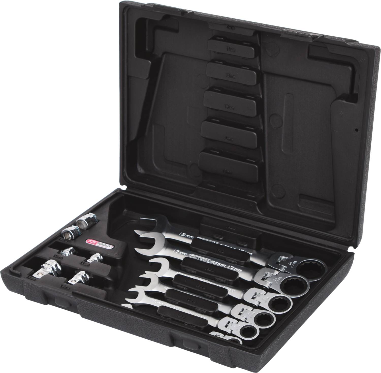 KS Tools 503.4867 503.4867 Ring-Maulschlüssel-Satz Schlüsselweite (Metrisch) 8 - 53 mm