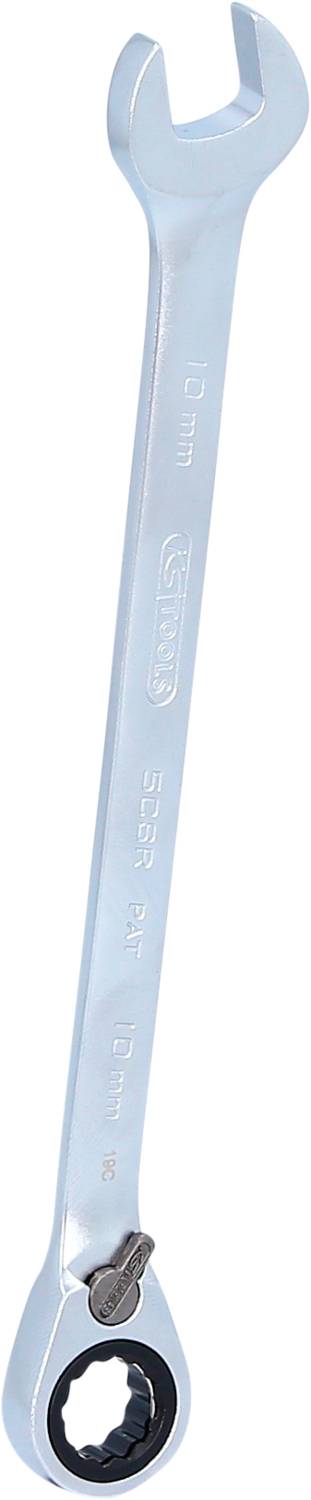 KS TOOLS GEARplus RINGSTOP-Ratschenringmaulschlüssel, 10mm (503.4910)