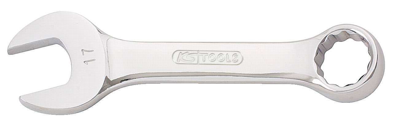 KS TOOLS CHROMEplus Ringmaulschlüssel, kurz, 4mm (518.0001)