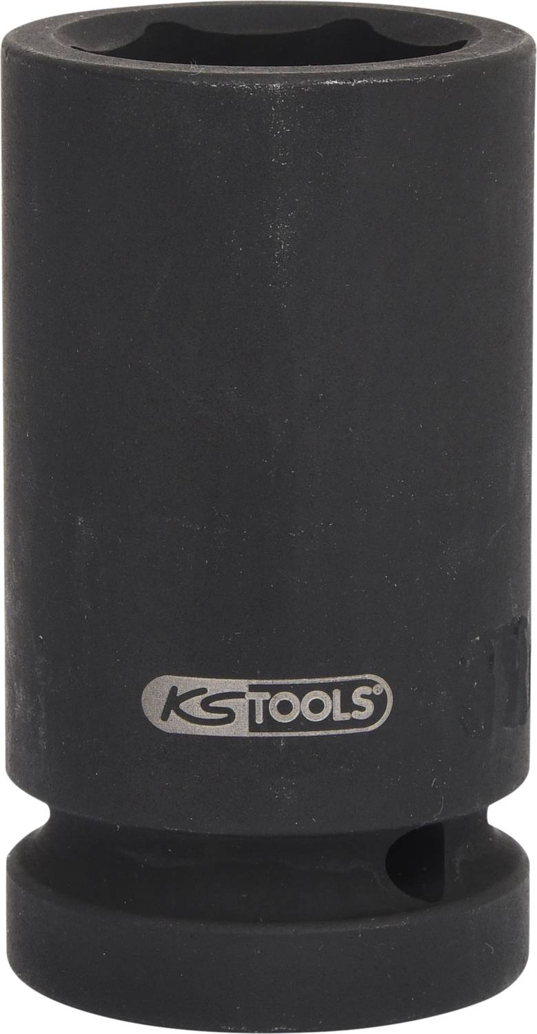 KS TOOLS 2,50cm (1\") Sechskant-Kraft-Stecknuss, lang, 85mm (515.1885)