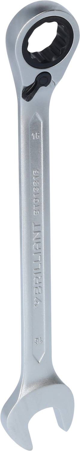 Brilliant Tools BT013816 BT013816 Ring-Ratschenschlüssel Schlüsselweite (Metrisch) 16 mm