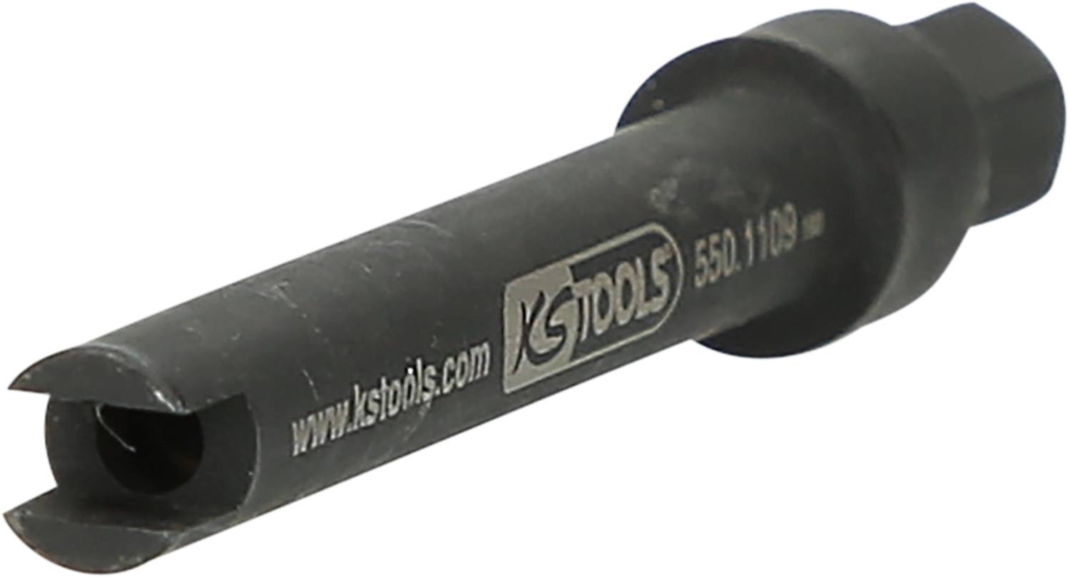 KS TOOLS Bit-Stecknuss für Klimaanlagen-Festdrossel, 65,0 mm (550.1109)