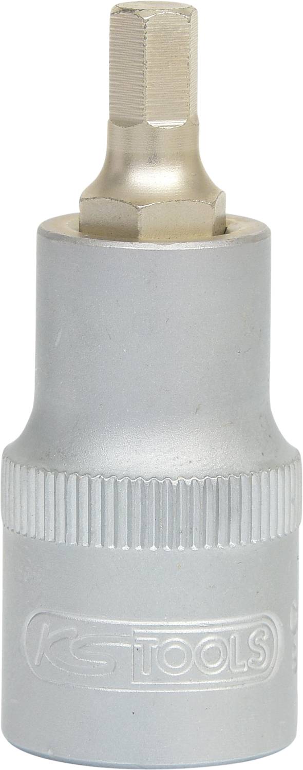 KS TOOLS 1/2\" Bit-Stecknuss Innensechskant, kurz, 19mm (911.1319)