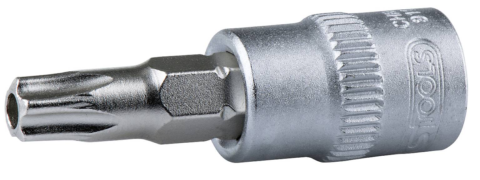 KS TOOLS 3/8\" Bit-Stecknuss TX mit Stirnlochbohrung, TB30 (911.3965)