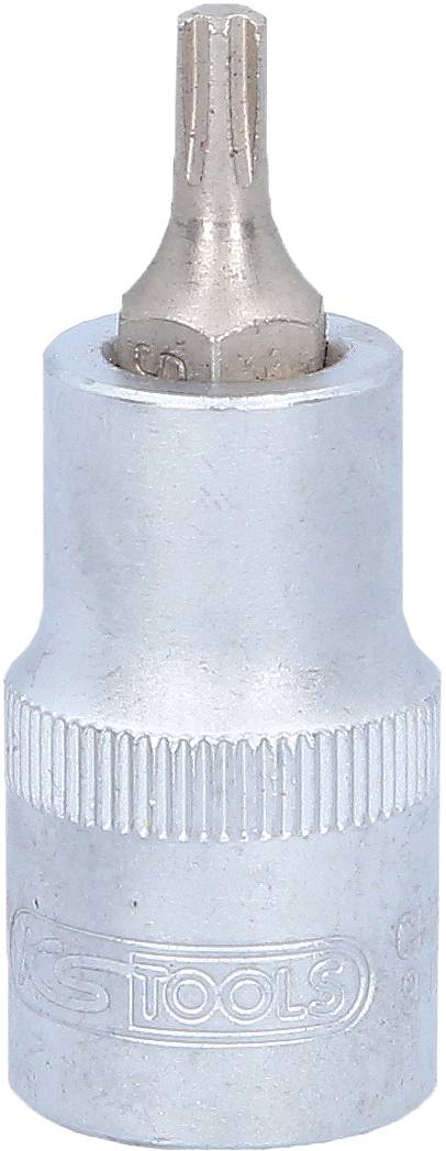 KS TOOLS Bit-Stecknuss für RIBE-Schrauben, M5, Länge 55 mm (911.4511)