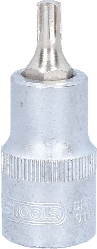 KS TOOLS Bit-Stecknuss für RIBE-Schrauben, M6, Länge 55 mm (911.4512)