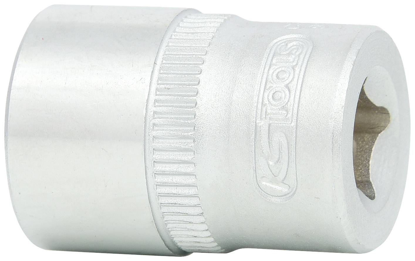 Metallschraubenschlüsselaufsatz mit geriffeltem Griff, geeignet zur Befestigung und Lösung von Schrauben in mechanischen Anwendungen.