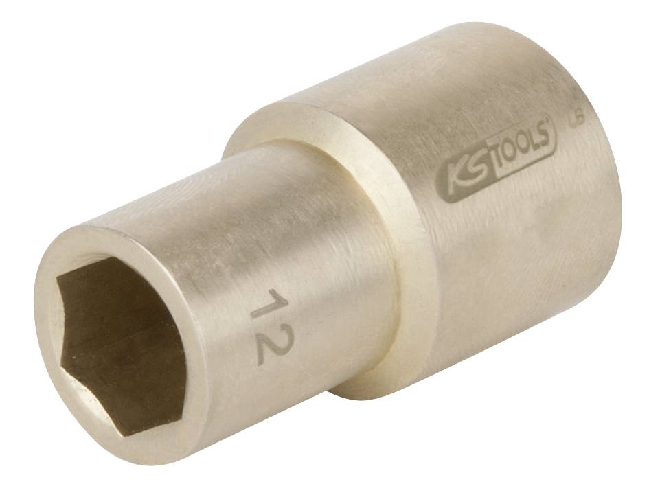 KS TOOLS BRONZEplus Stecknuss 1/2\" 6-kant 7 mm (963.1205)