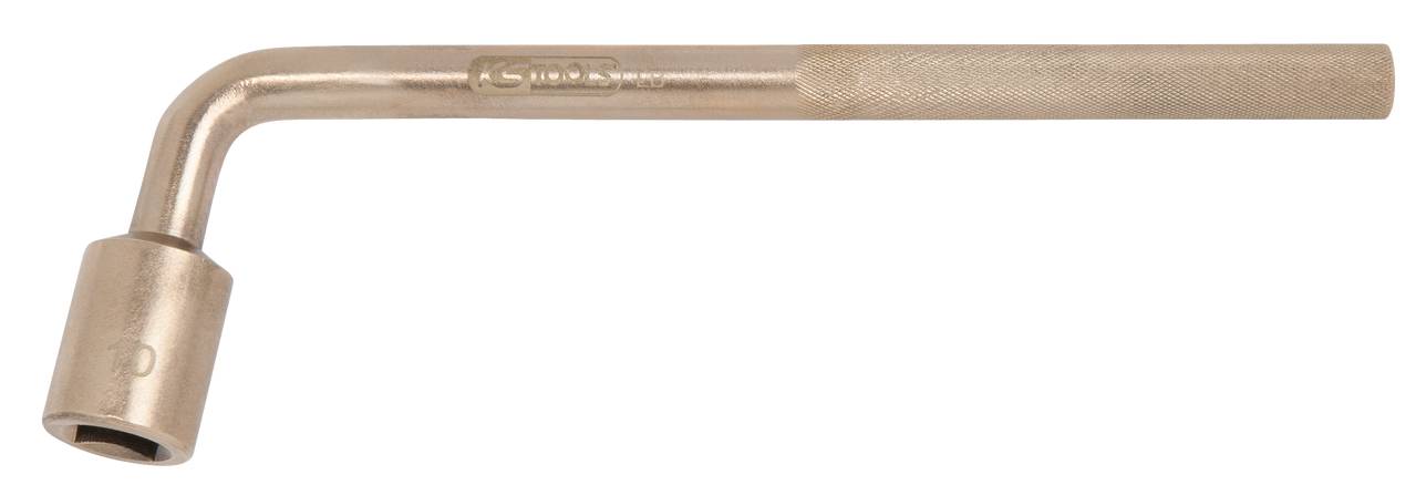 KS TOOLS BRONZEplus 4-kant-Steckschlüssel gewinkelt 9 mm (963.8248)