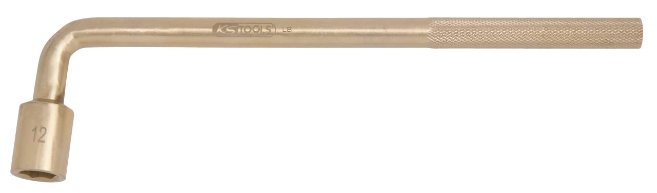 KS TOOLS Werkzeuge-Maschinen GmbH BRONZEplus 6-kant-Steckschlüssel gewinkelt 13 mm (963.8348)