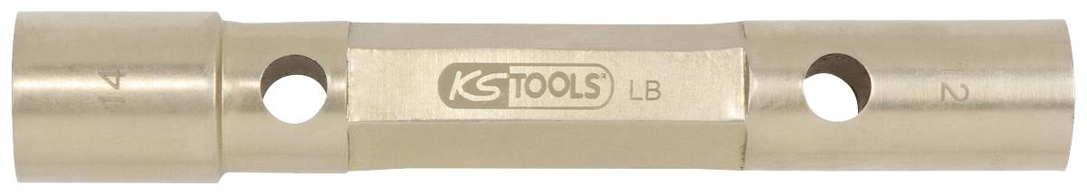 KS TOOLS BRONZEplus 6-kant-Steckschlüssel 12x14 mm doppelseitig (963.8396)