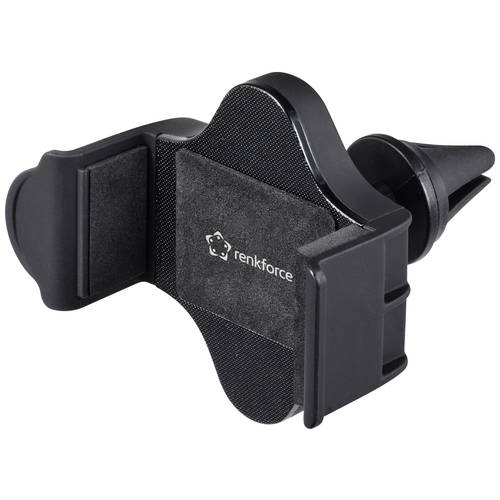 Renkforce RF-5385148 Lüftungsgitter Handy-Kfz-Halterung 360° drehbar Passend für Breite: 55 - 85 mm 3.35 - 6.3 Zoll