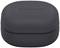 Schwarzes Ladeetui mit geschlossenem Deckel, darauf das eingravierte Logo eines bekannten Elektronikherstellers.