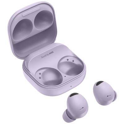 Samsung Buds 2 Pro  In Ear Kopfhörer Bluetooth® Stereo Lila Noise Cancelling, Mikrofon-Rauschunterdrückung Ladecase, Was