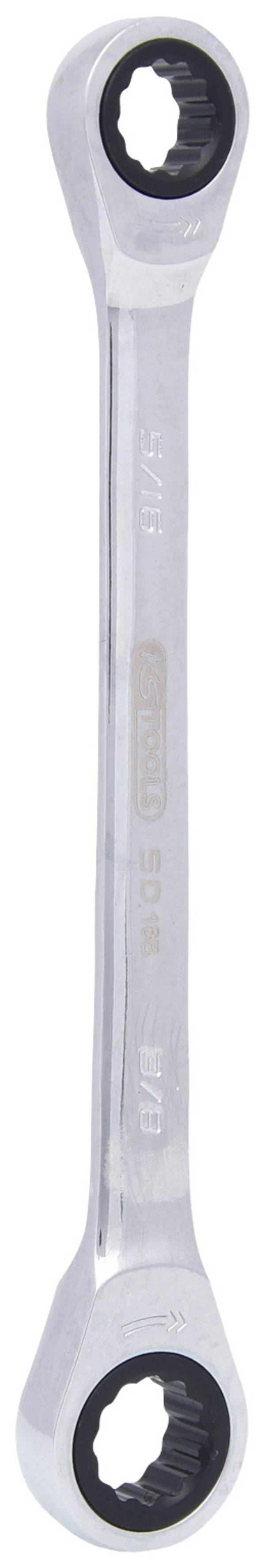 KS Tools 503.4402 5034402 Doppel-Ringschlüssel   Schlüsselweite (Zoll) 3/8" - 5/16"