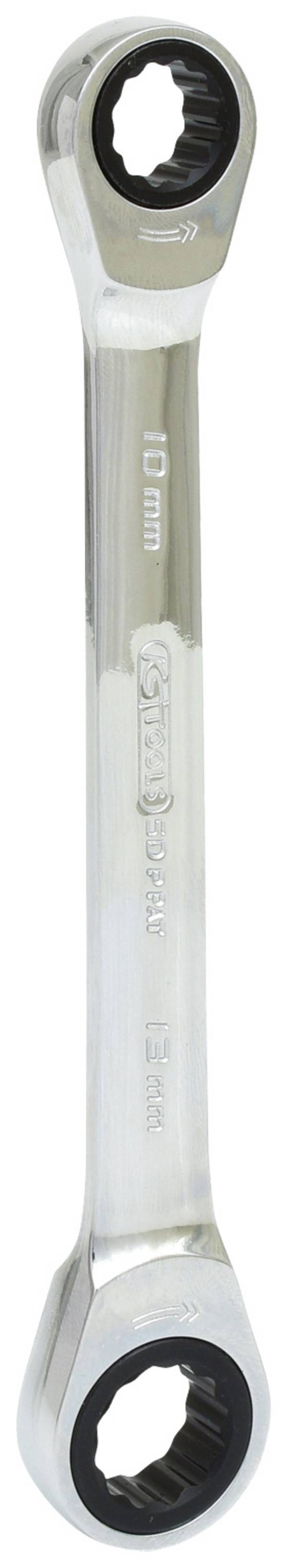 KS Tools 503.4512 5034512 Doppel-Ringschlüssel Schlüsselweite (Metrisch) 10 - 13 mm