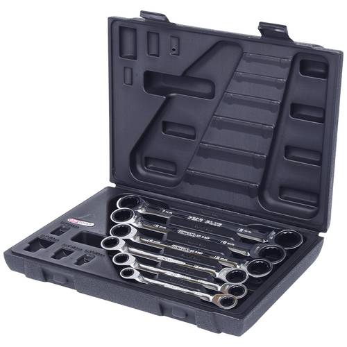 Thumbnail - KS Tools 5034556 503.4556 Doppel-Ringschlüssel-Satz Schlüsselweite (Metrisch) 8 - 19 mm