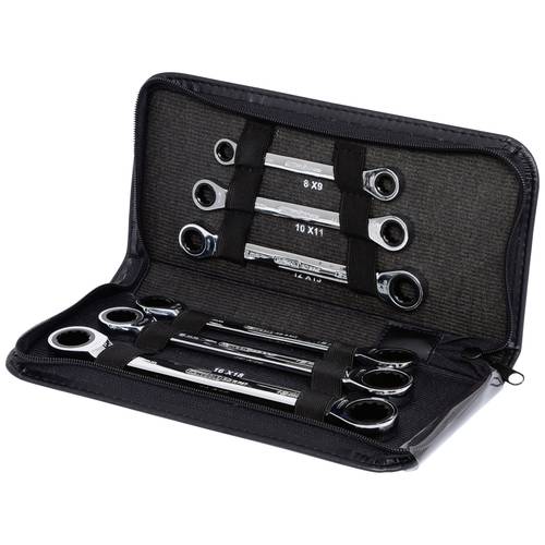 Thumbnail - KS Tools 5034557 503.4557 Doppel-Ringschlüssel-Satz Schlüsselweite (Metrisch) 8 - 19 mm