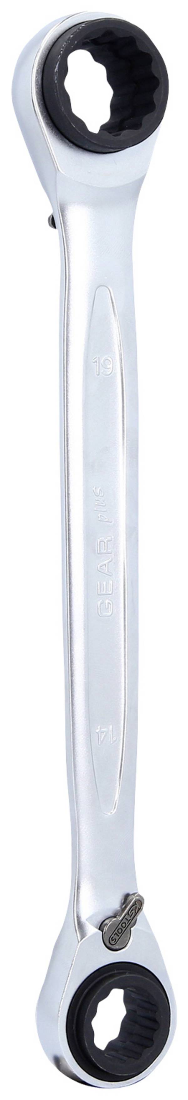 KS Tools 503.4657 5034657 Doppel-Ringschlüssel Schlüsselweite (Metrisch) 14 - 19 mm