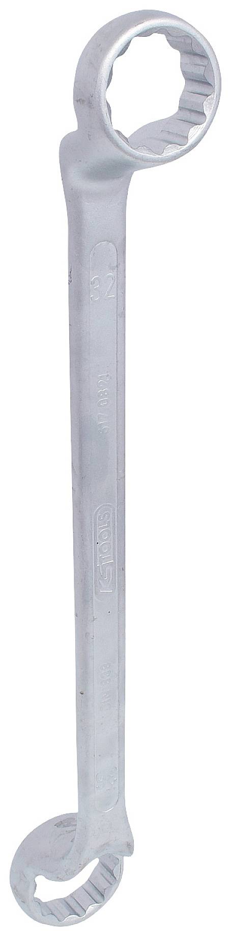 KS TOOLS CLASSIC Doppel-Ringschlüssel, gekröpft, 32x36mm (517.0821)