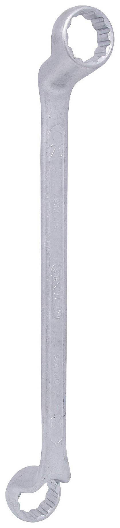 KS TOOLS CLASSIC Doppel-Ringschlüssel, gekröpft, 25x28mm (517.0857)