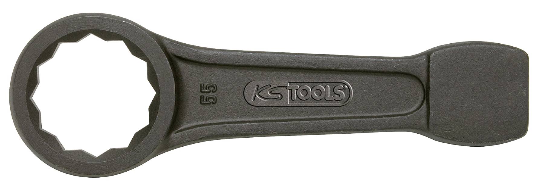 KS TOOLS Werkzeuge-Maschinen GmbH Schlag-Ringschlüssel, 210mm (517.2910)