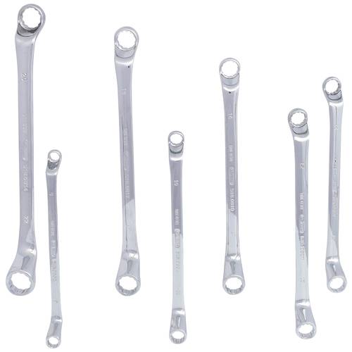 KS Tools 5180847 518.0847 Doppel-Ringschlüssel-Satz Schlüsselweite (Metrisch) 8 - 22 mm
