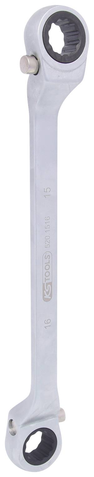 KS TOOLS CLASSIC Ratschenringschlüssel, umschaltbar, 15x16mm (520.1516)