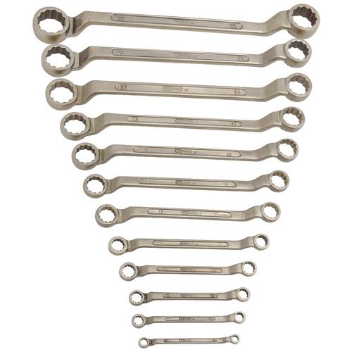 KS Tools 9637437 963.7437 Doppel-Ringschlüssel-Satz Schlüsselweite (Metrisch) 6 - 27 mm