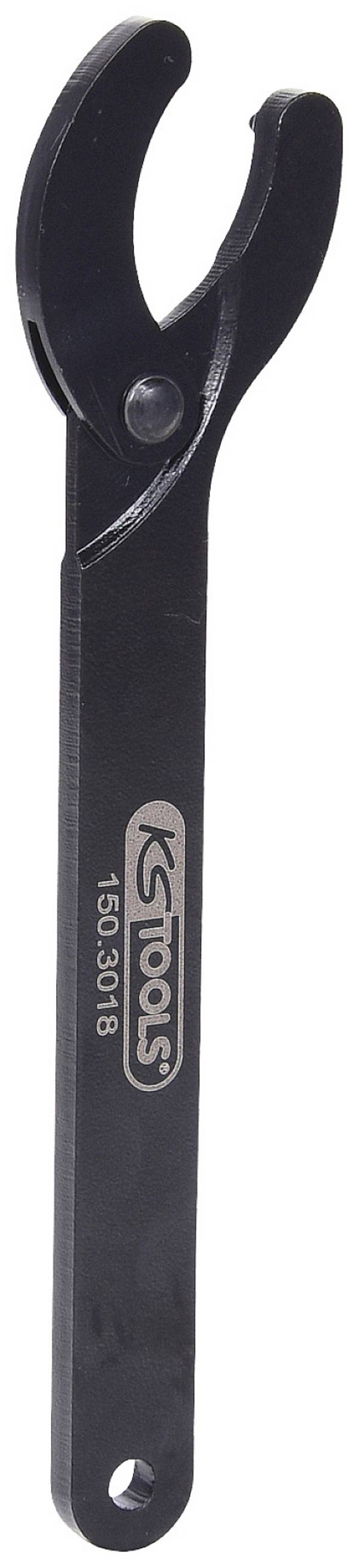 KS Tools 150.3018 Zapfenschlüssel 3mm, verstellbar, 150mm