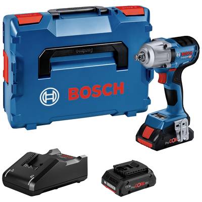 Bosch Professional GDS 18V-450 HC (2x PC 4,0Ah, L-BOXX) 06019K4002 Akku-Drehschlagschrauber 450 Nm 18 V Anzahl mitgelief