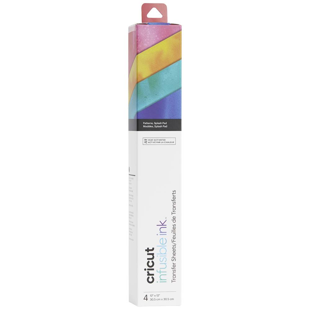 Cricut Infusible Ink™-Transferfolie, gemustert, Splash Pad Transfervel Meerdere kleuren