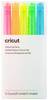 Cricut Glitzer Gel 0,8mm, 5er Stiftset Neon